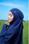 Telekung Tyara Deep Blue